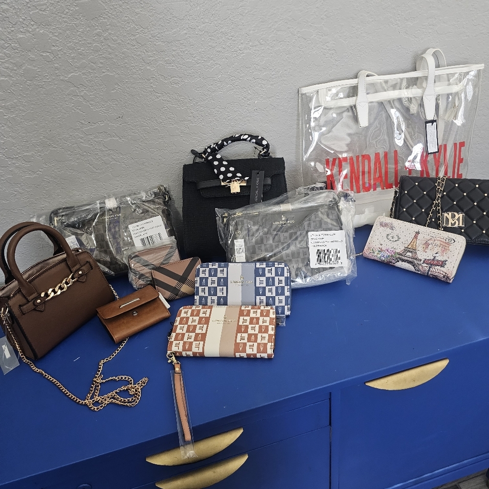 12 wallet and bag bundle NWT